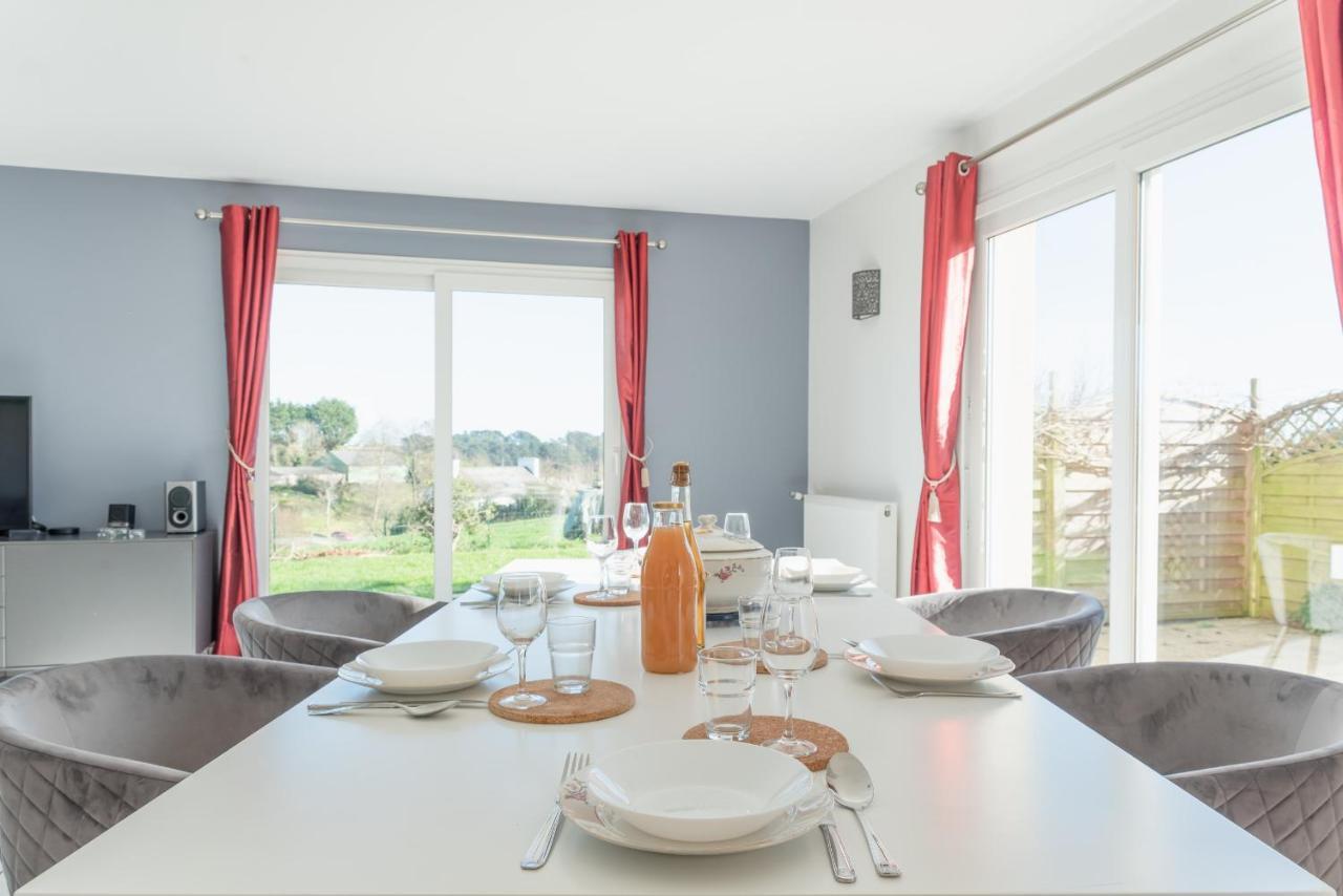 Penn Ar Roz - Grande Maison Familiale Proche Mer Saint-Pabu  Экстерьер фото